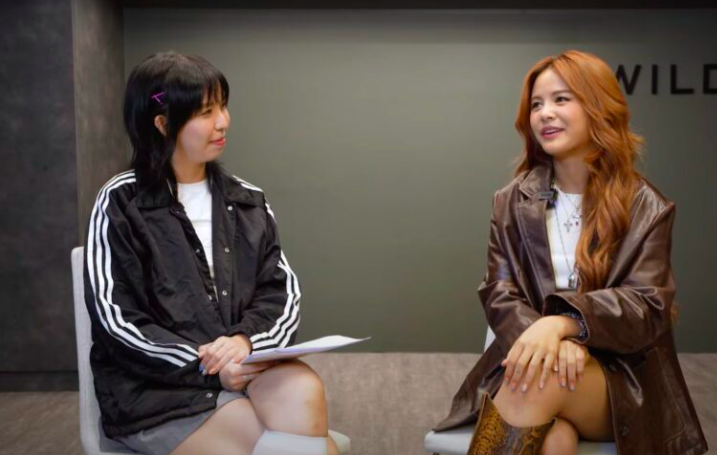 This contains an image of sorn and the interviewer