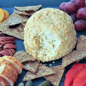 Spiced Pumpkin Basil Cheese Ball