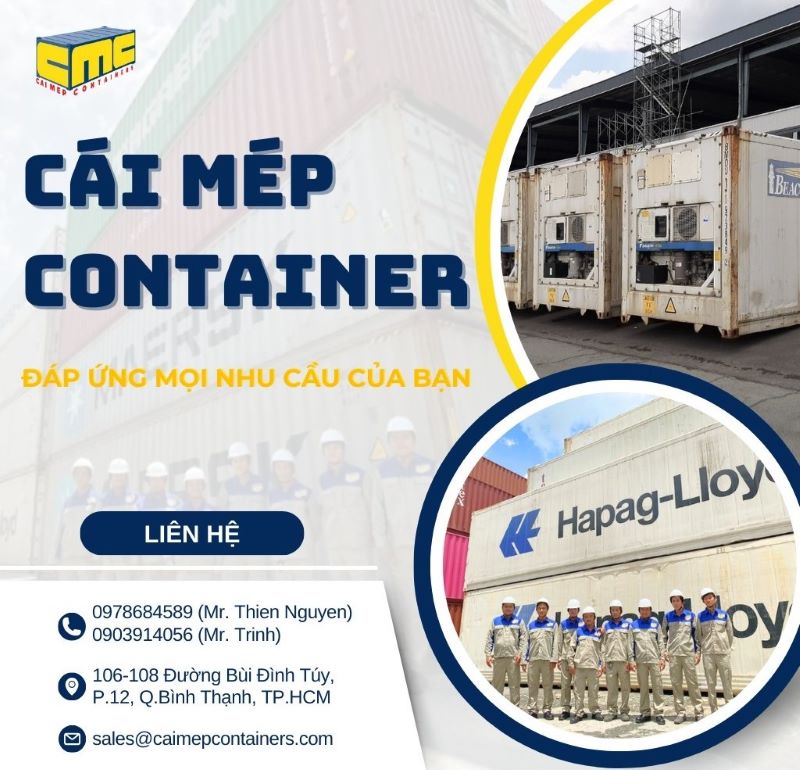 Tại sao nên thuê container lạnh tại Cái Mép Containers?