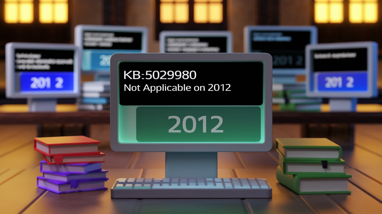  kb5028980 not applicable on 2012