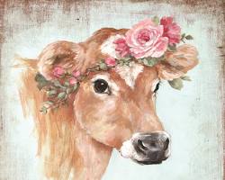 Image of Rose cow