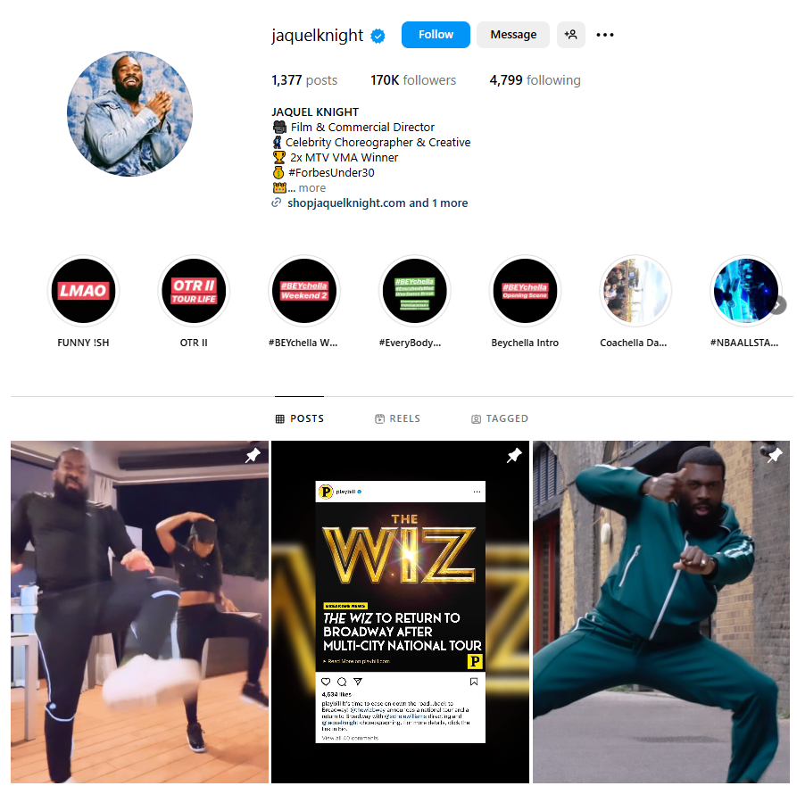 Famous Choreographers
