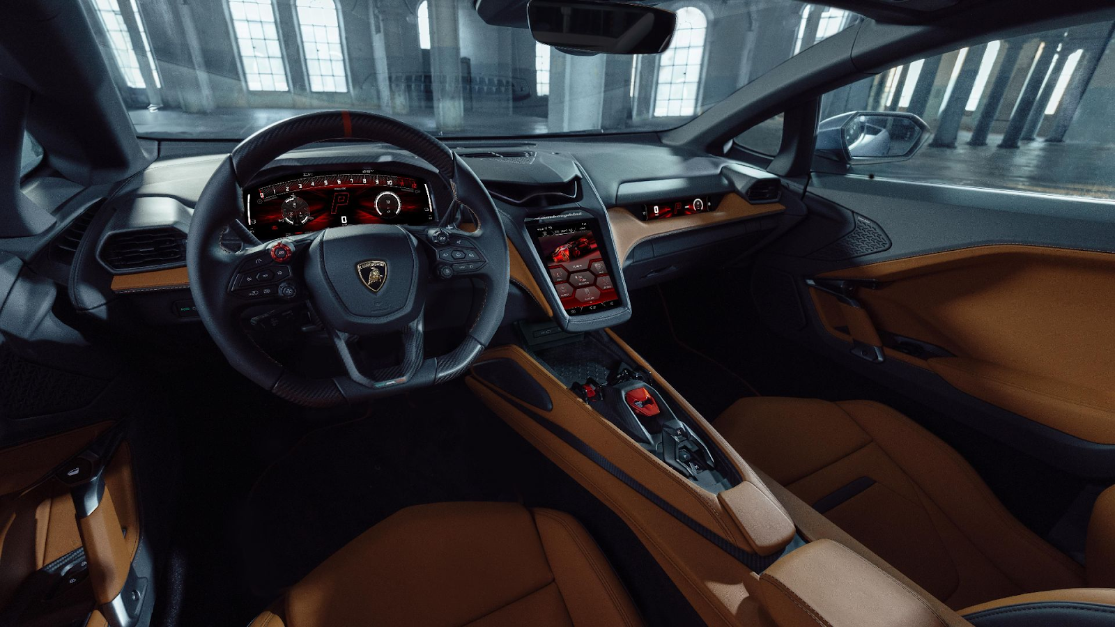 Inside the Lamborghini Temerario