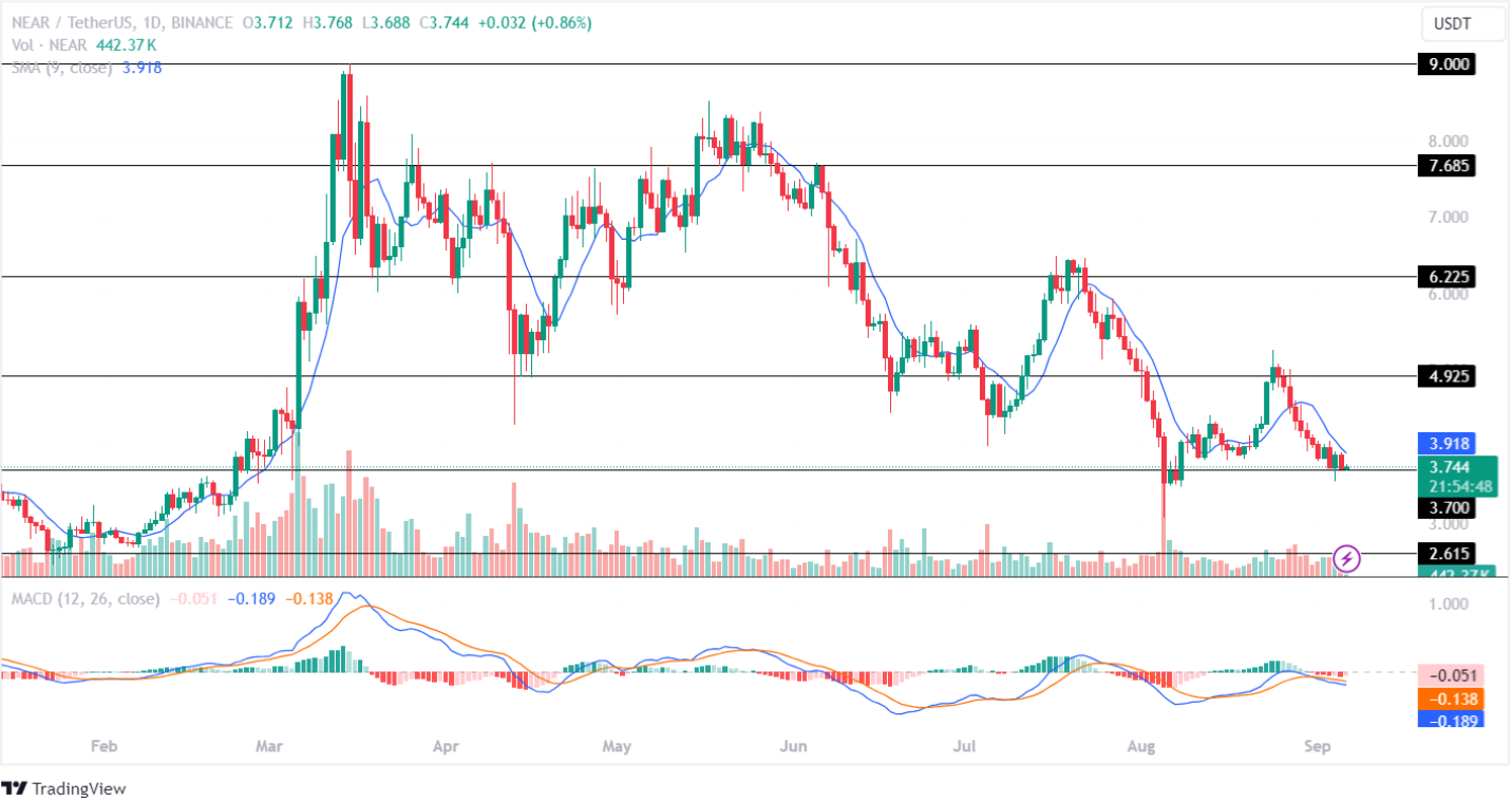 NEAR Price Analysis September 2024