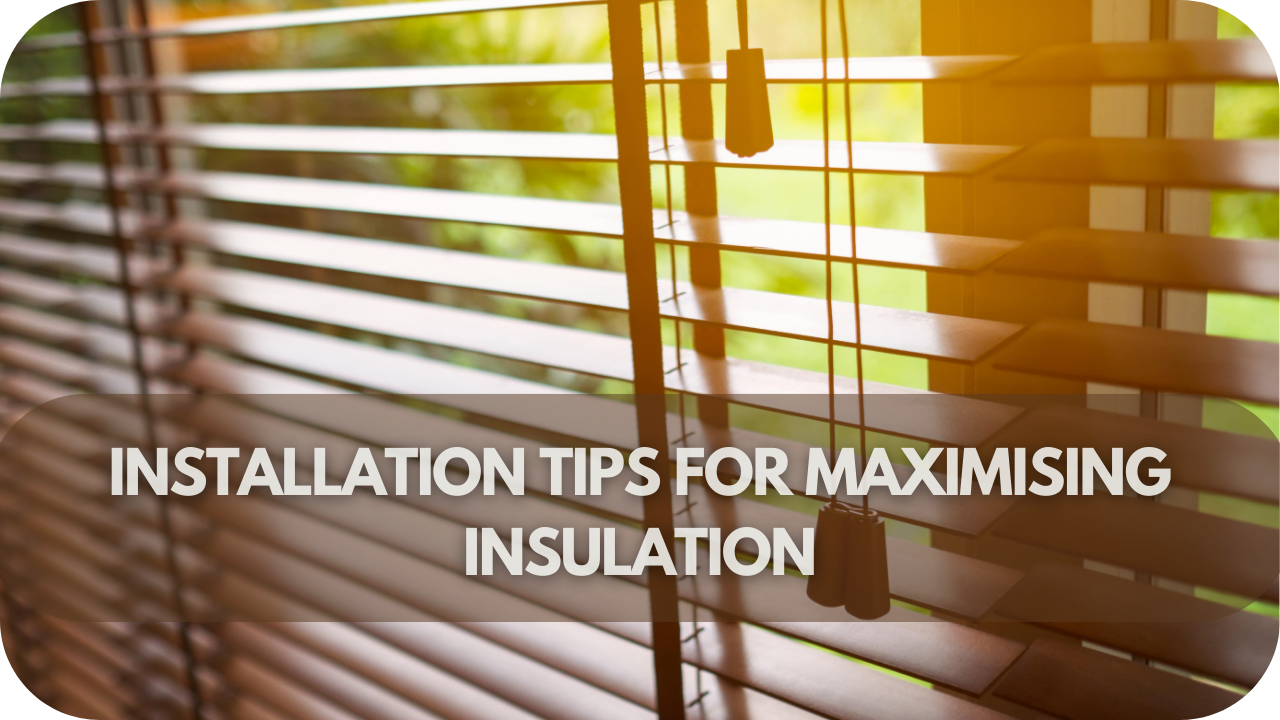 Installation Tips for Maximising Insulation