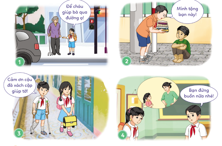 BÀI 3: EM NHẬN BIẾT SỰ CẢM THÔNG GIÚP ĐỠ NGƯỜI GẶP KHÓ KHĂN
