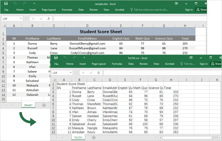 Python Convert Excel to CSV