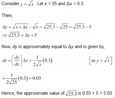 NCERT Solutions for Class 12 Maths Application of Derivatives/image039.png