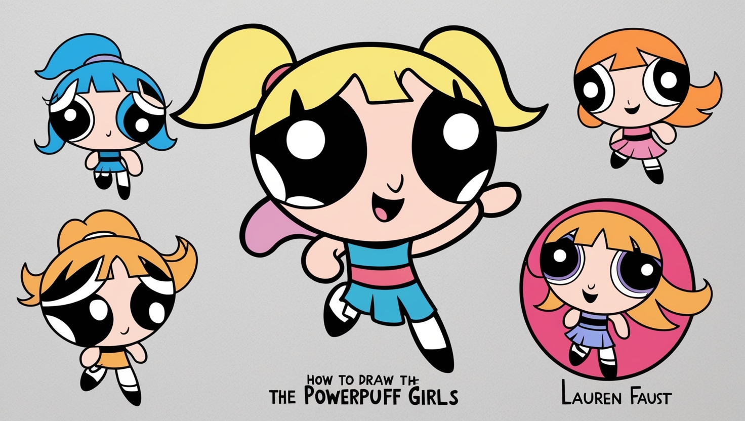 How to Draw the Powerpuff Girls PDF Lauren Faust