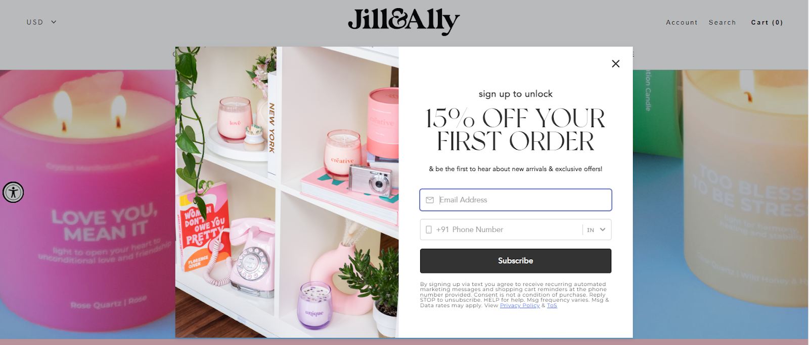 Jilly& ally subscription