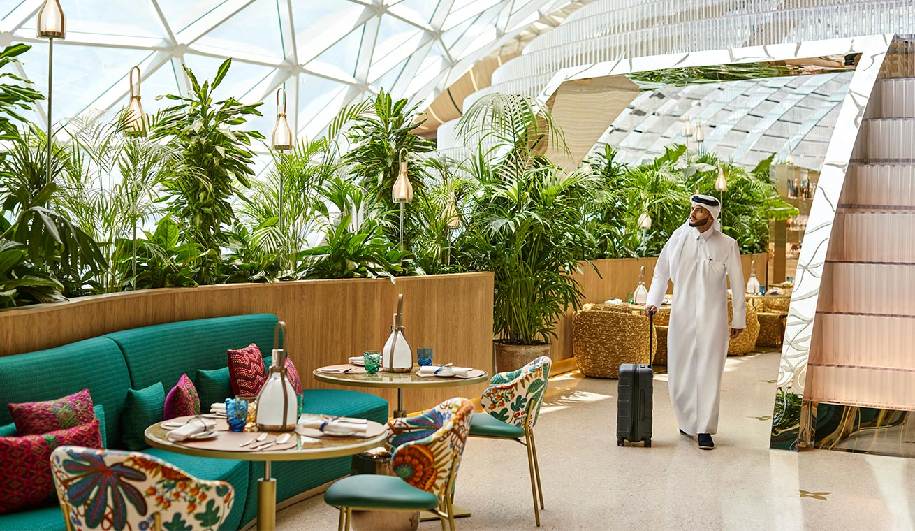 Imagem de conteúdo da notícia "Conheça o lounge da Louis Vuitton no aeroporto do Qatar" #4