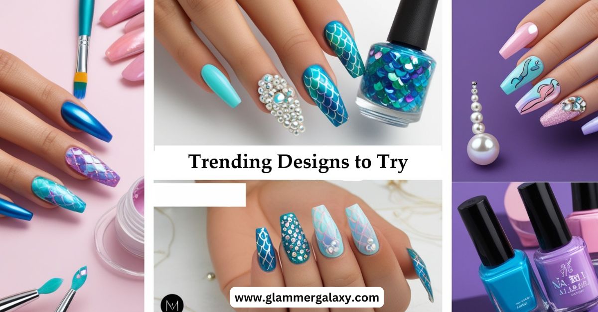 Trending acrylic nail designs