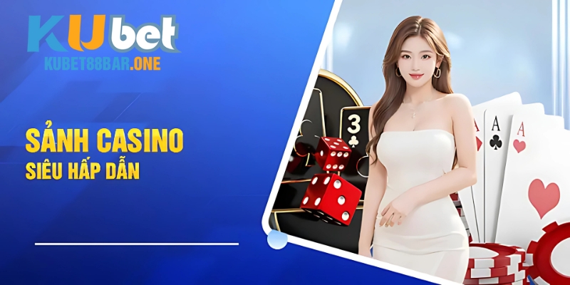 Sảnh Casino được đông đảo các thành viên tham gia