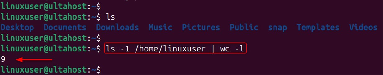 basic file counting