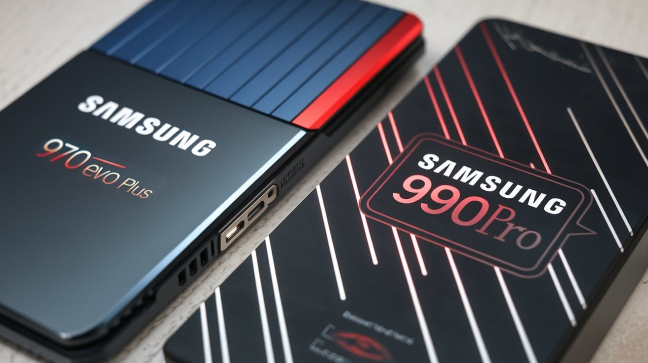 Diferencia entre SSD 970 Evo Plus and 990 Pro