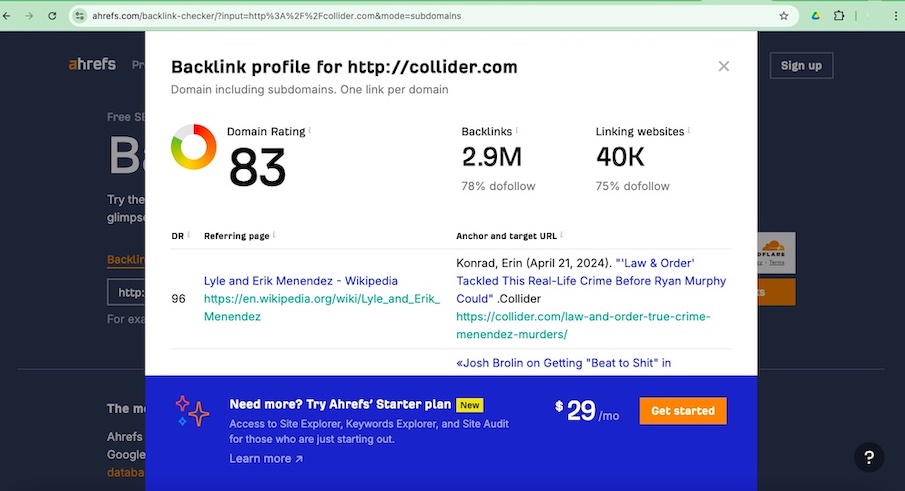 domain history