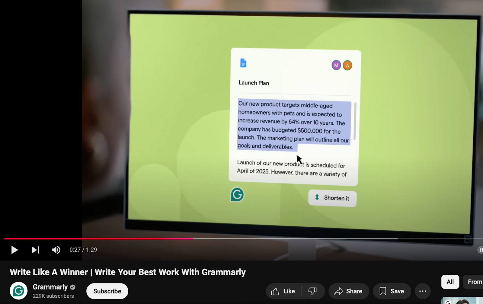 Write Like A Winner | Write Your Best Work With Grammarly