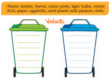 Separate Your Waste Two dustbins