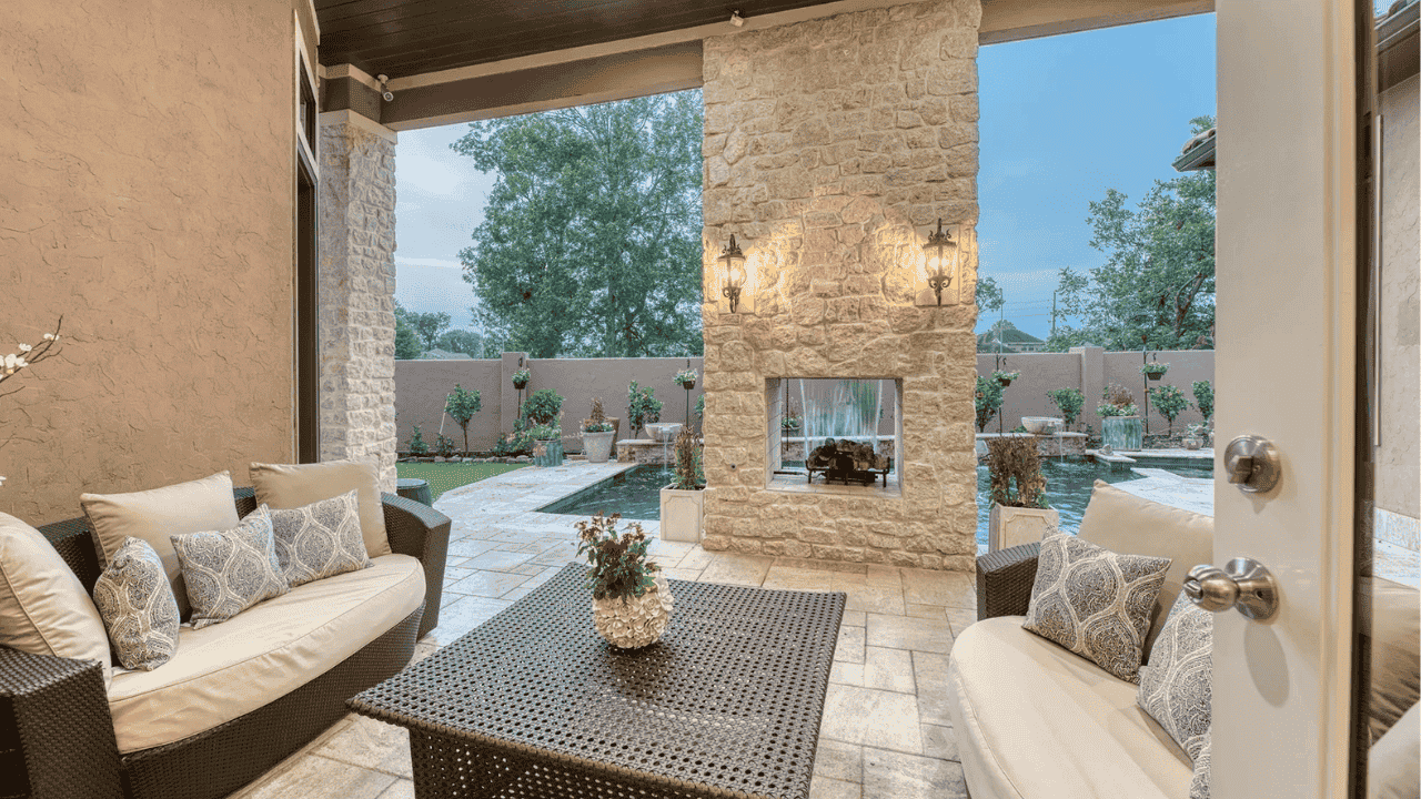 Explore This 6,923 Sq Ft Mediterranean Estate in Richmond, TX with Saltwater Pool and Grand Interiors