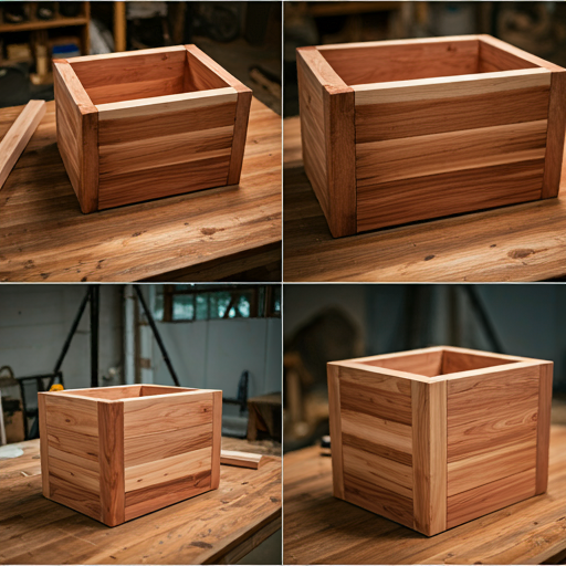 DIY Cedar Planter Projects