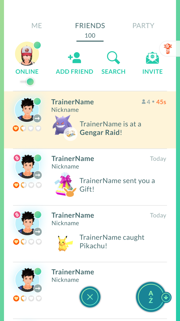 Pokemon go raid list best sale