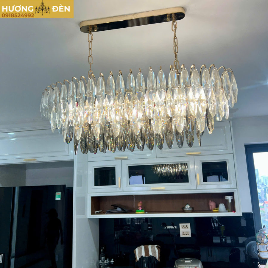 Đèn thả pha lê TPL8163N900