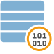 An icon shows a square with a thin line between two thick lines and an overlapping circle on the right with the binary numbers: 101; 010.<br />