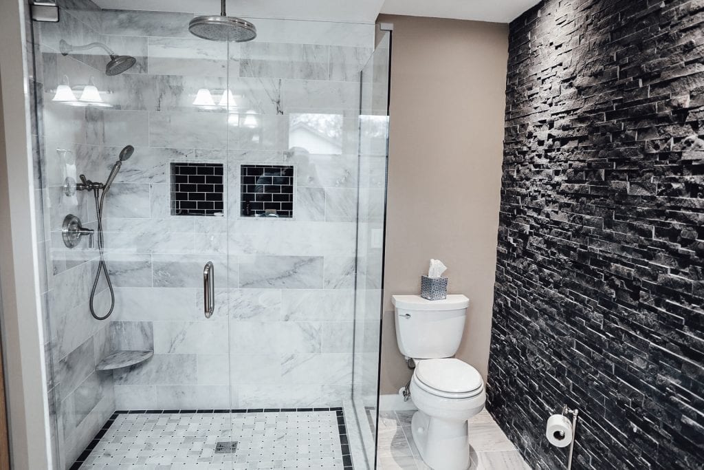 bathroom shower remodel