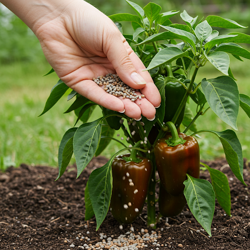 Feed Paprika Plants with Essential Nutrients