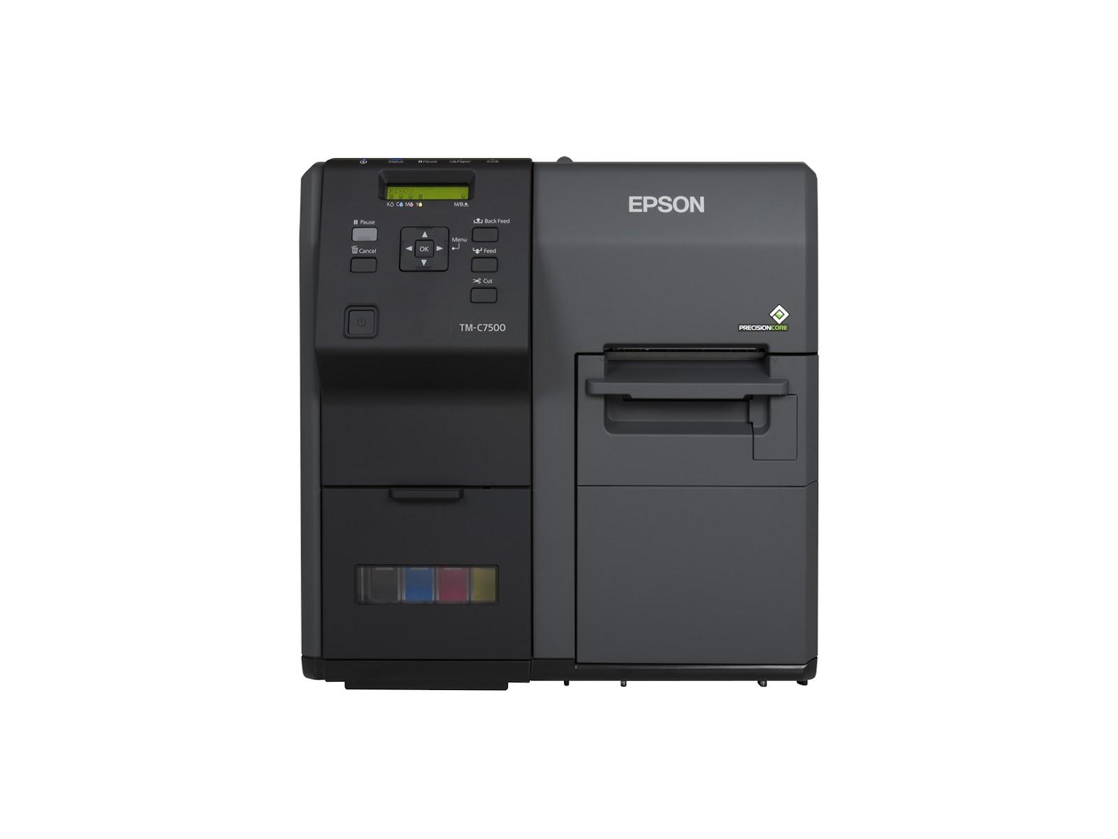 Front view of the epson c7500