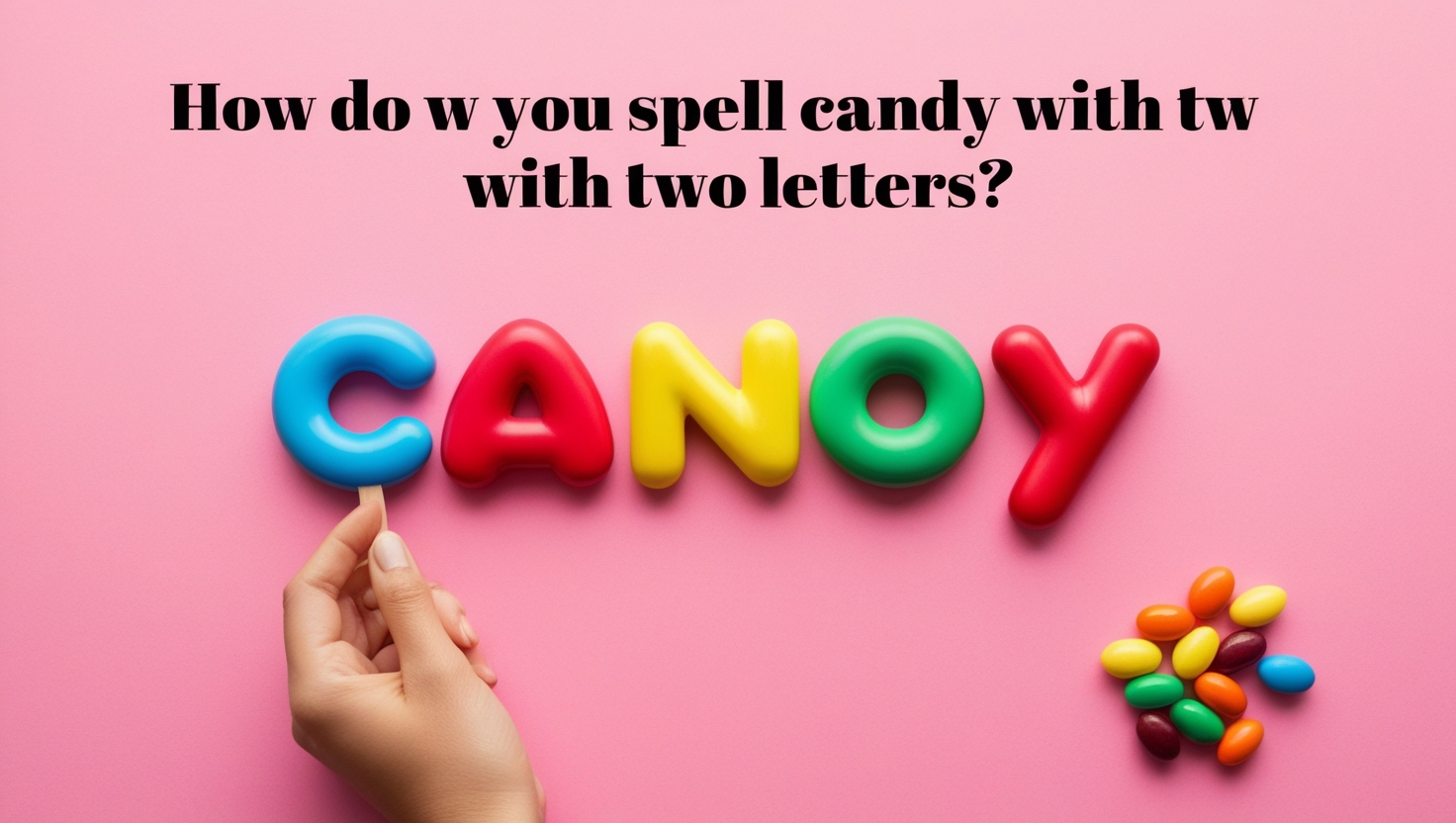 How Do You Spell Candy With Two Letters