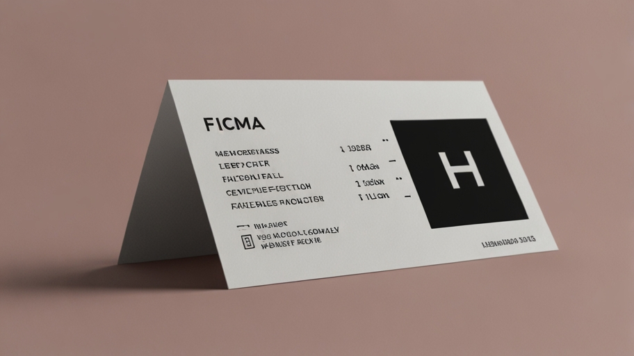 Business Card W and H in Figma