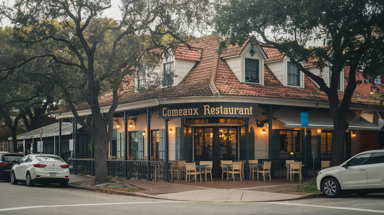 Comeaux Restaurant Alpharetta GA Menu