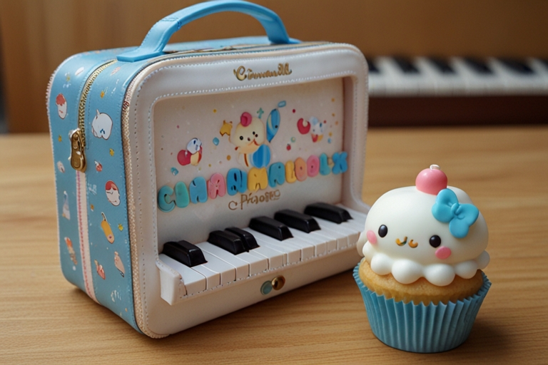 cinnamoroll my sweet piano huwahuwa cupcake bag