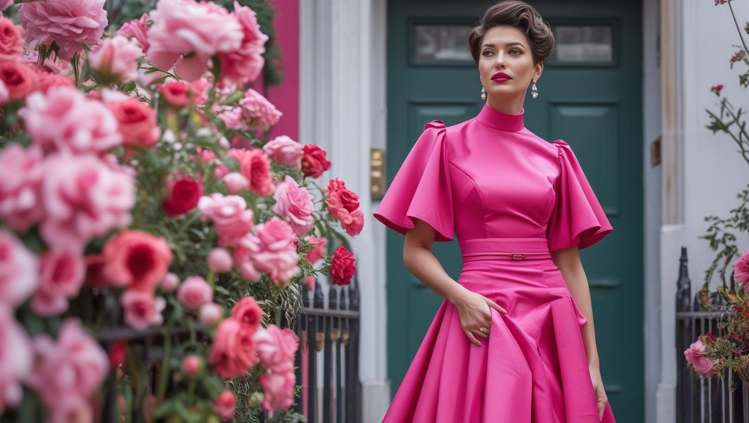 Hot Pink Dress