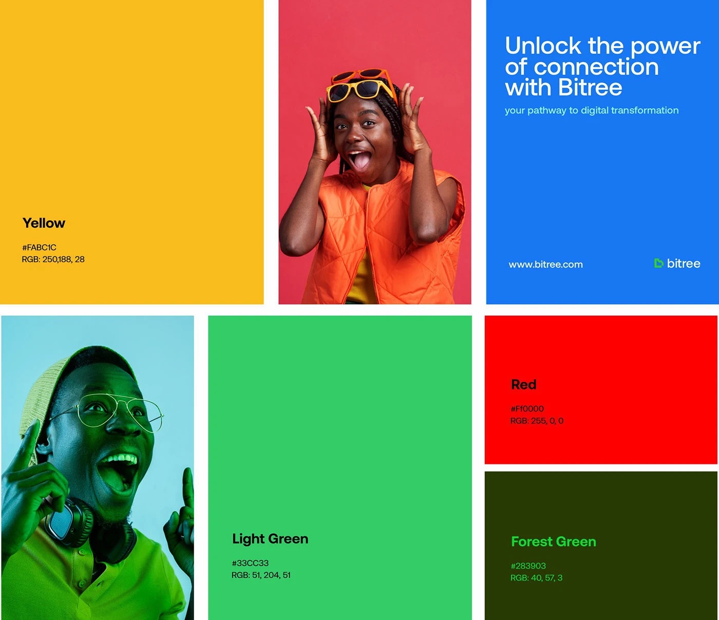 Image from the Streamlined Branding for Bitree’s Link Management Platform article on Abduzeedo