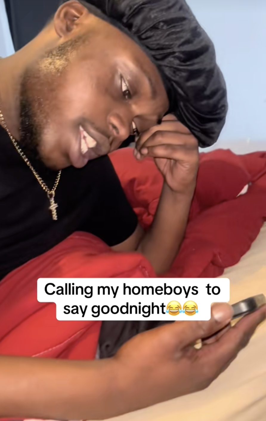 calling my homeboys to say goodnight @riquedakid/TikTok