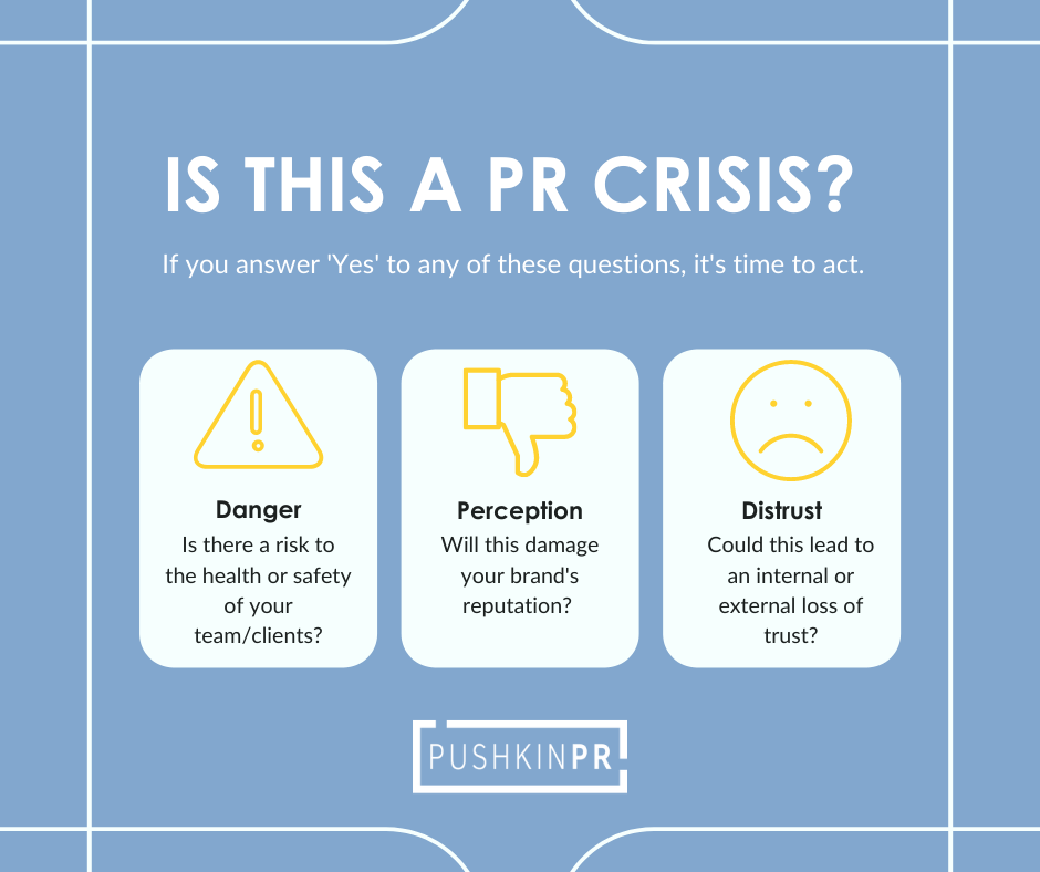 Pushkin PR crisis management graph