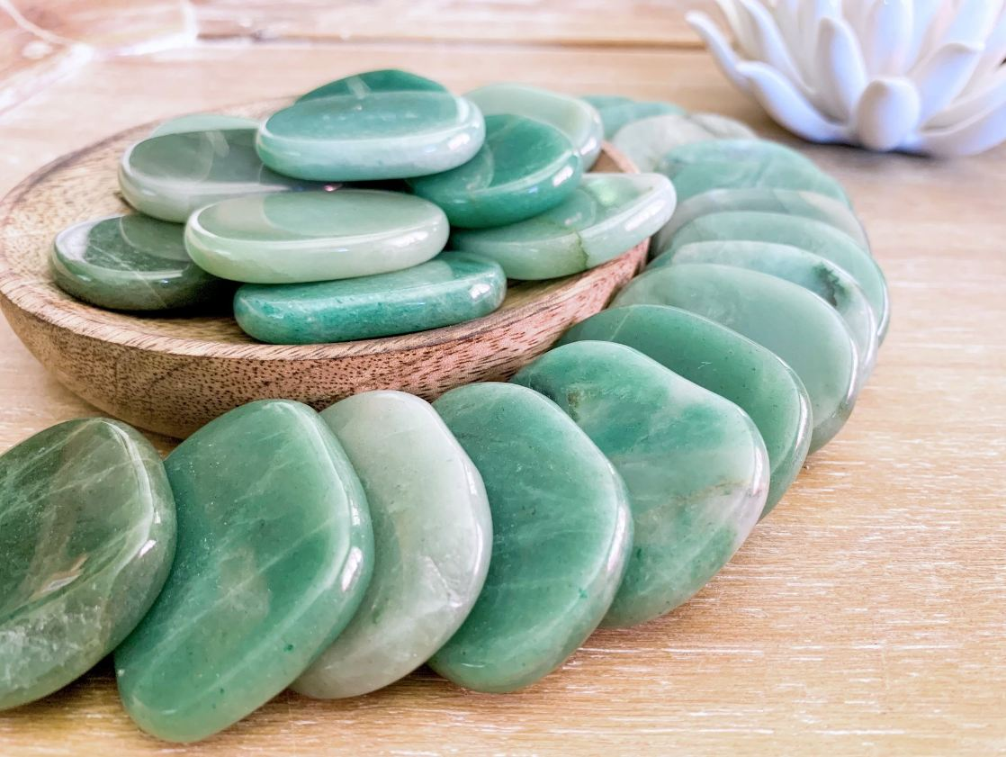  Đá aventurine xanh