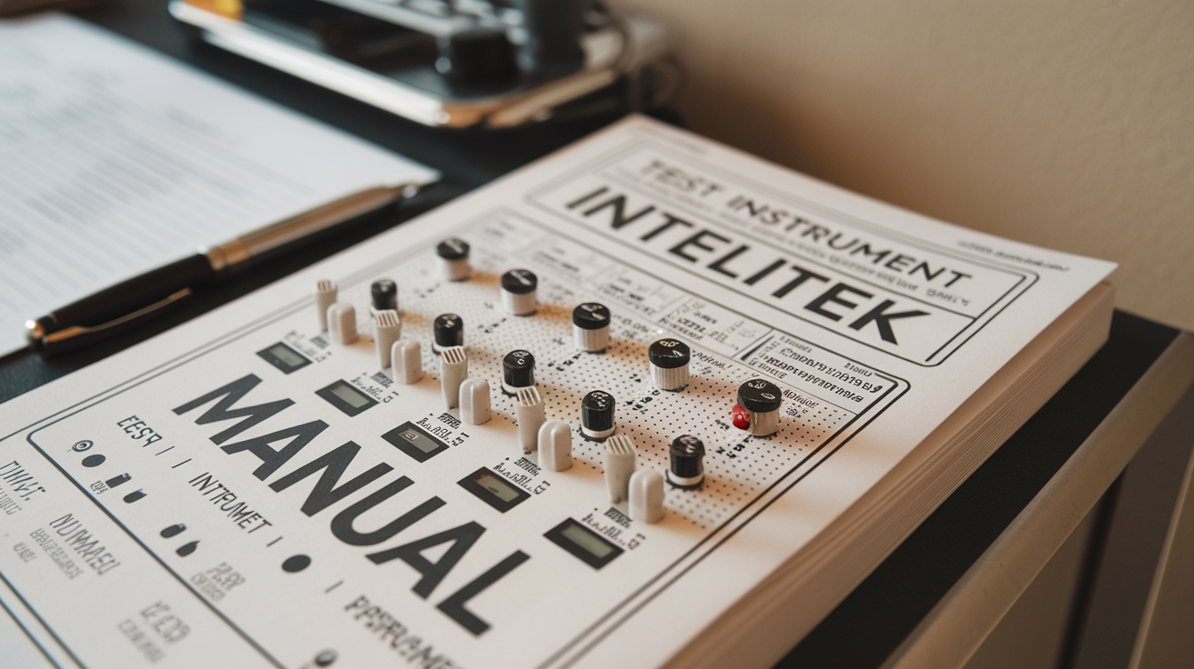 Test Instrument Panel E046 Intelitek Manual