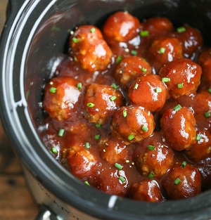 Slow Cooker Cocktail Meatballs