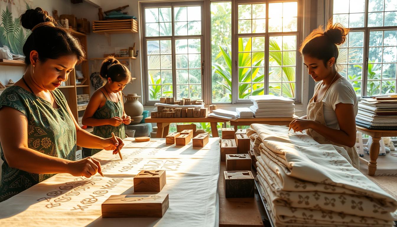 sustainable batik production