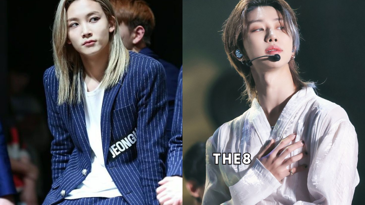 This contain an image of Jeonghan and THE8