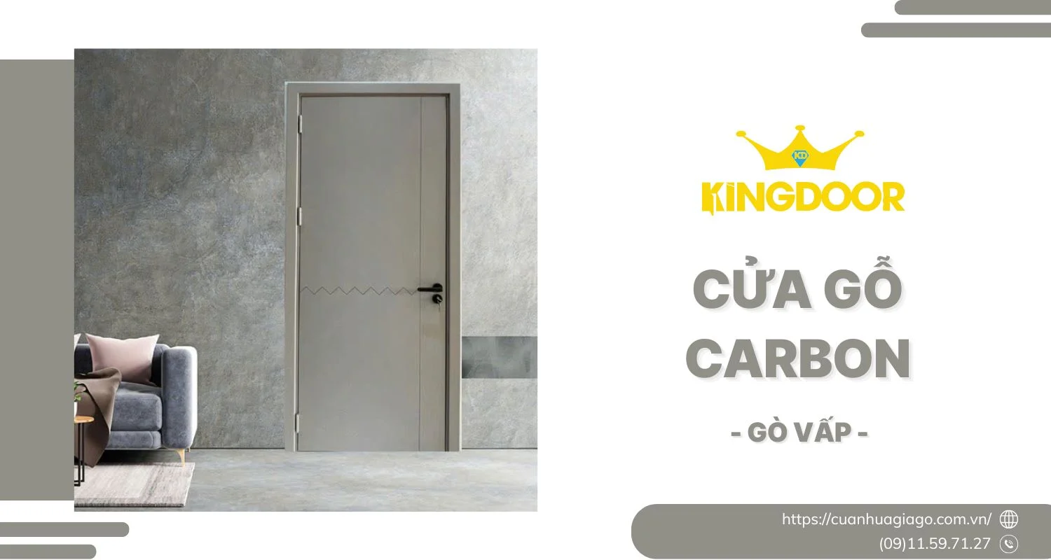 Cửa Gỗ Carbon Tại Gò Vấp | Lựa Chọn Của Chung Cư Cao Cấp
