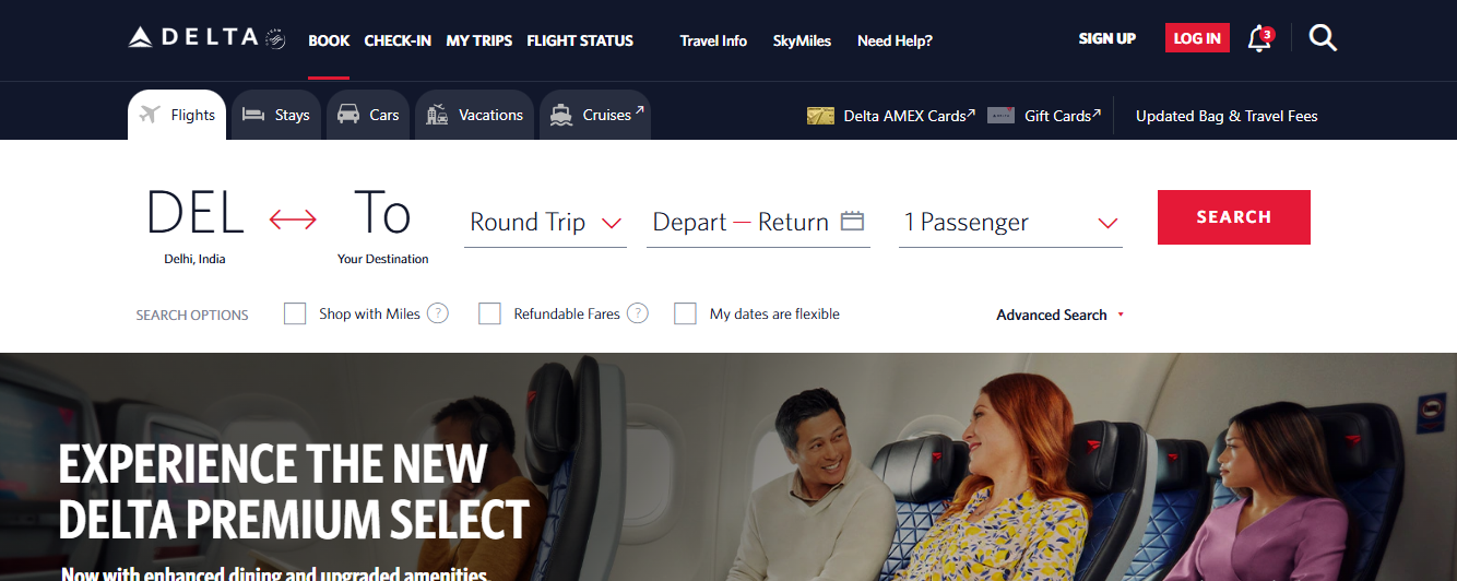 Delta Airlines – AI Customer Service Assistant