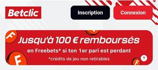 Betclic une durée de validité de bonus paris sportifs très longue