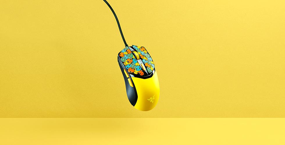 A yellow and black computer mouse

AI-generated content may be incorrect.