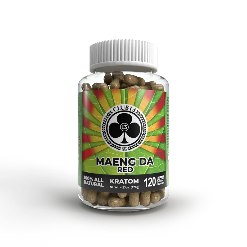 Red Maeng Da Kratom Capsules