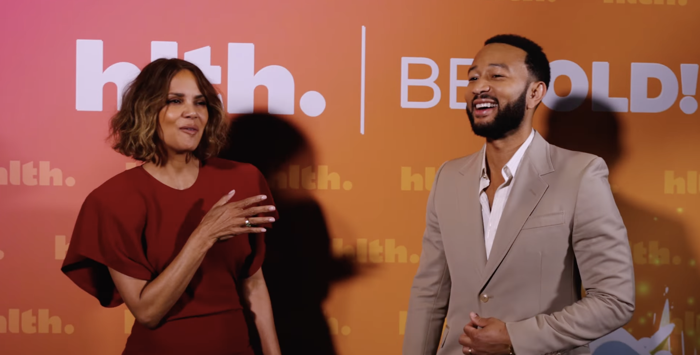 Halle Berry and John Legend at HLTH Conference 2024