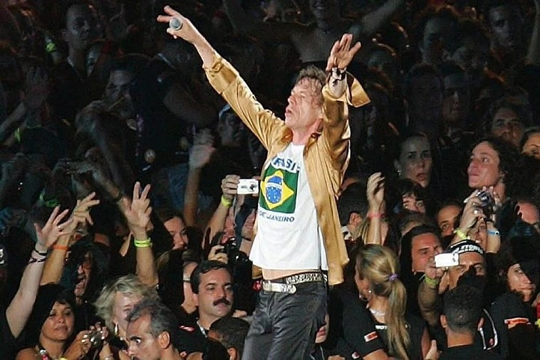 Imagem de conteúdo da notícia "O show histórico dos Rolling Stones em Copacabana" #2